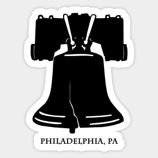 Philadelphia, Pennsylvania Liberty Bell T-Shirt Sticker